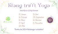 Termine Klang-Trifft-Yoga